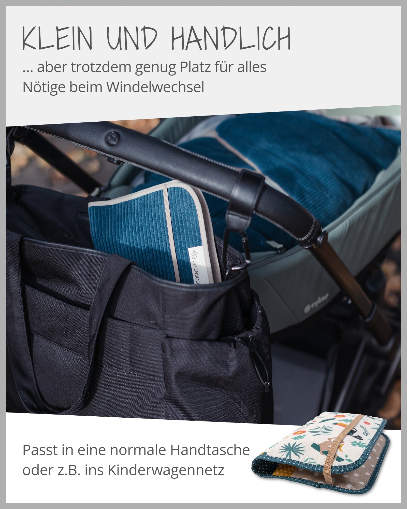 Windeltasche Dschungel-ULLENBOOM Baby