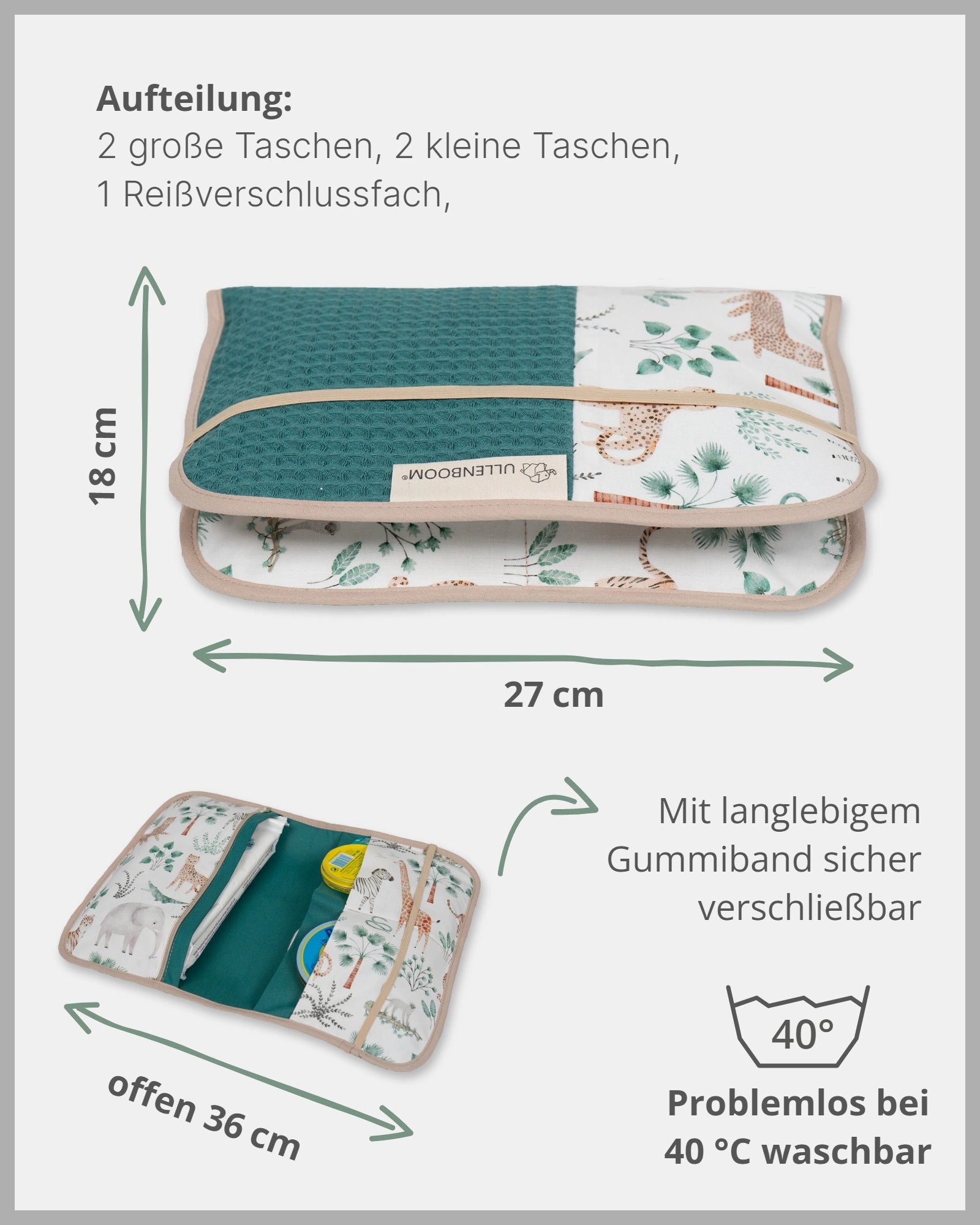 Windeltasche MADAGASKAR