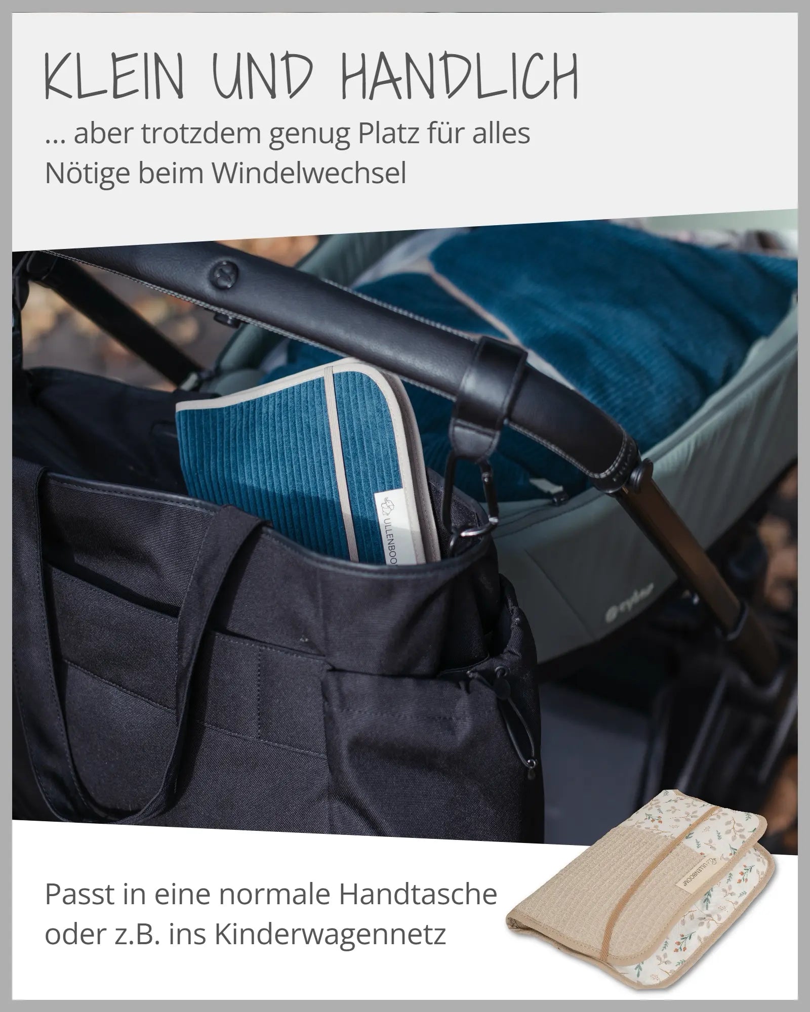 Windeltasche FLORAL SAND-ULLENBOOM Baby