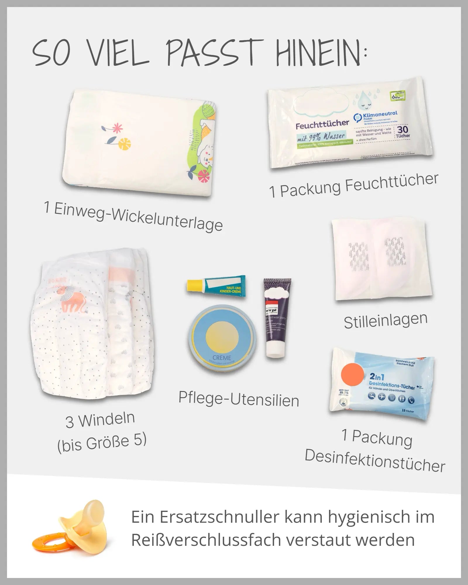 Windeltasche WALDFREUNDE-ULLENBOOM Baby