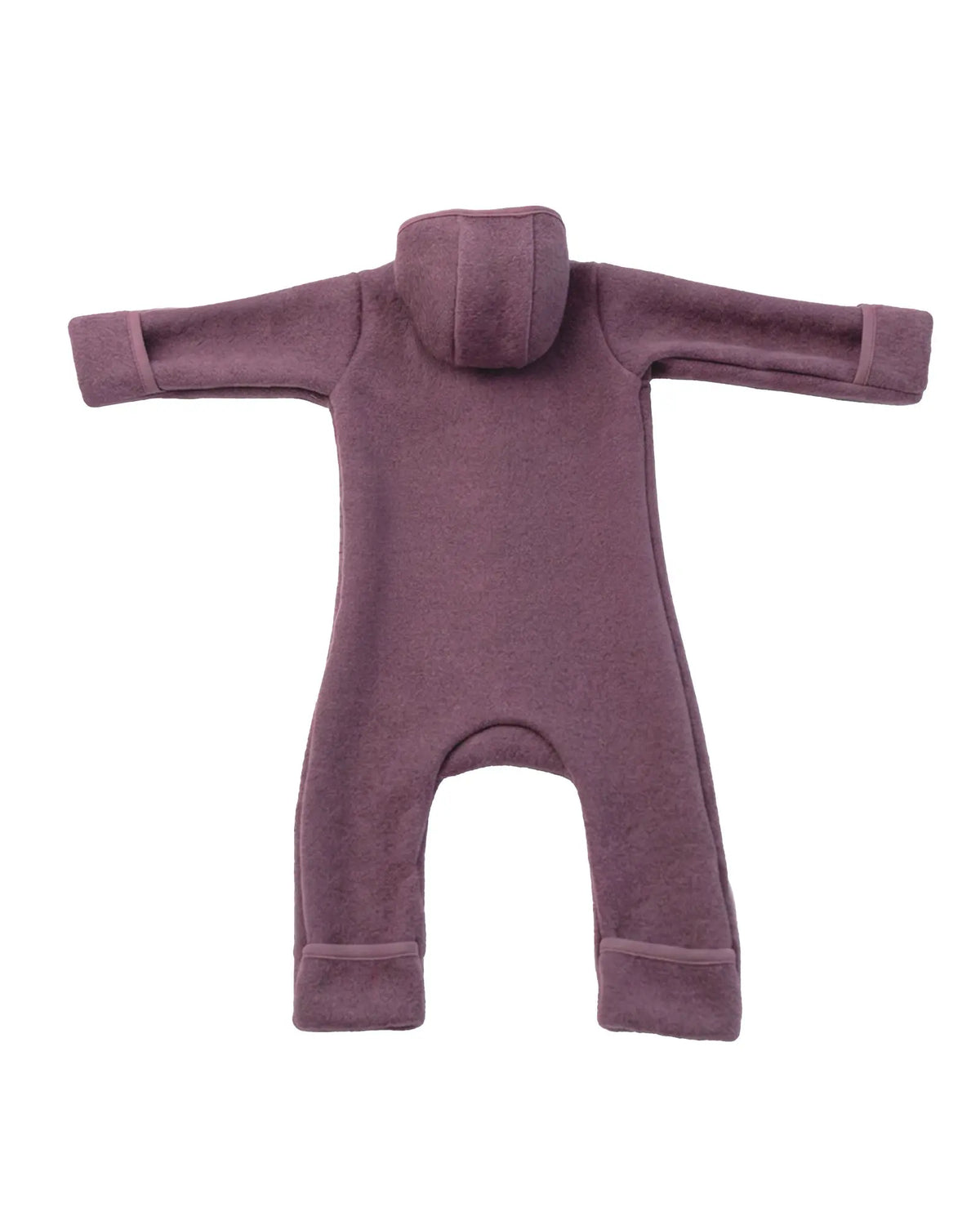 Wollwalk Overall Beere Größe 86-92 – Freisteller hinten