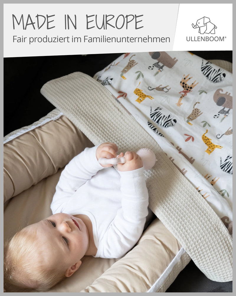 Babydecke Sand Savanne-ULLENBOOM Baby