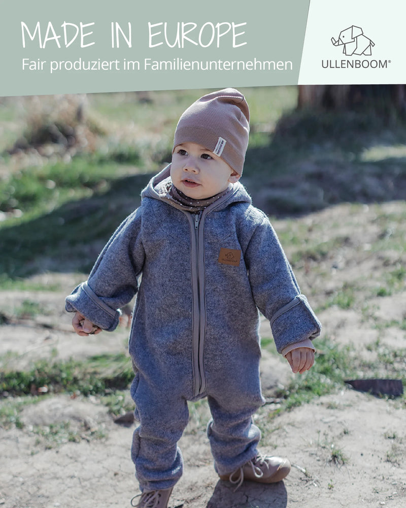 Wollwalk Anzug GRAU-ULLENBOOM Baby