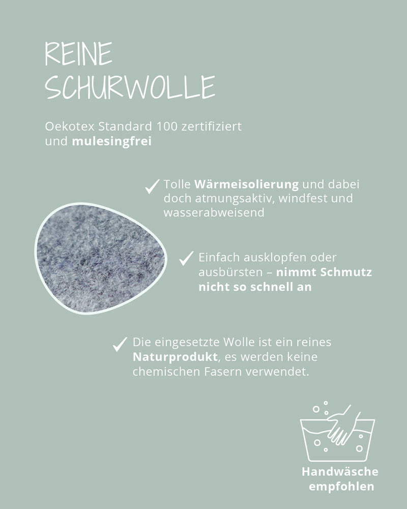 Wollwalk Anzug GRAU-ULLENBOOM Baby