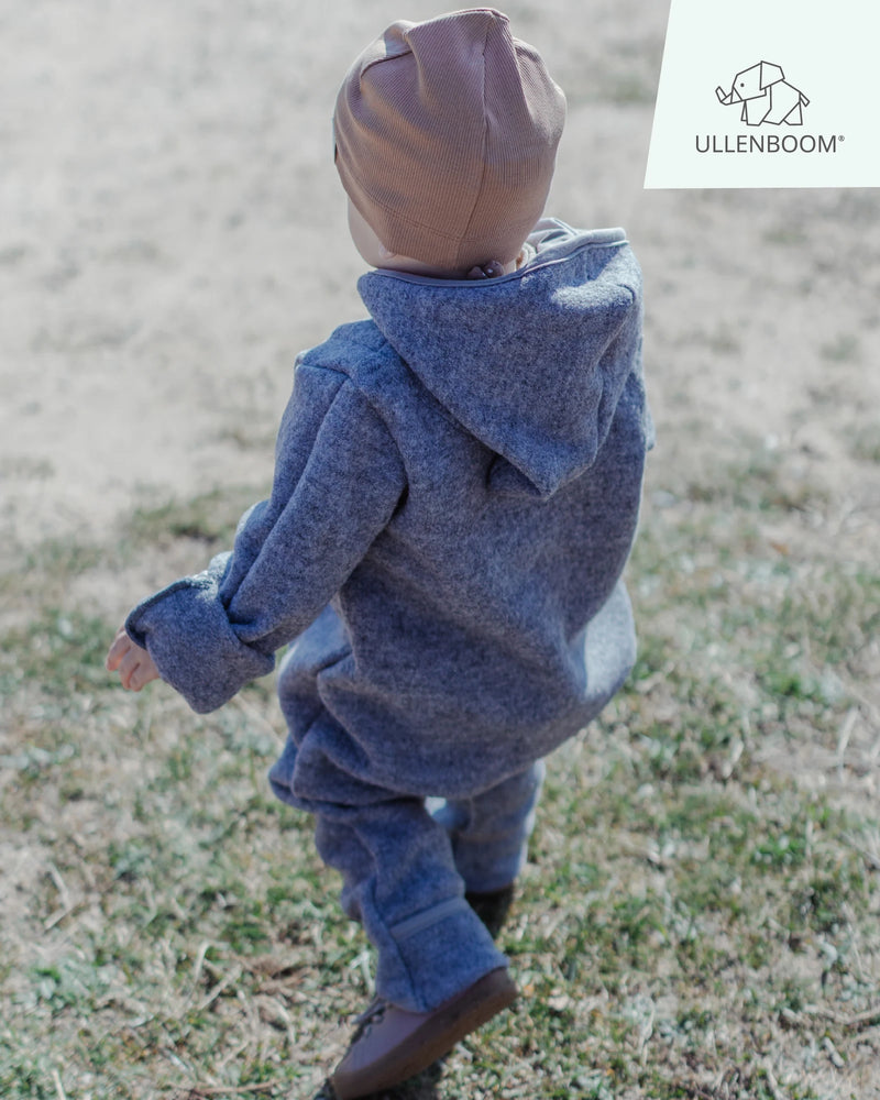 Wollwalk Anzug GRAU-ULLENBOOM Baby