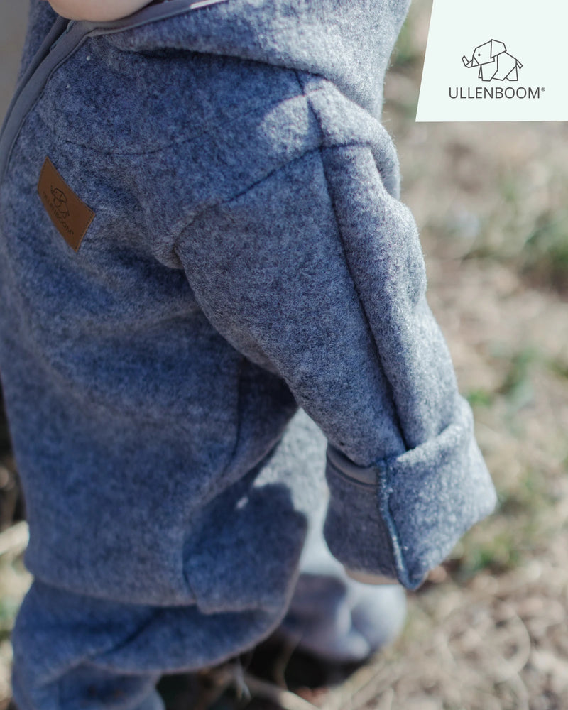 Wollwalk Anzug GRAU-ULLENBOOM Baby