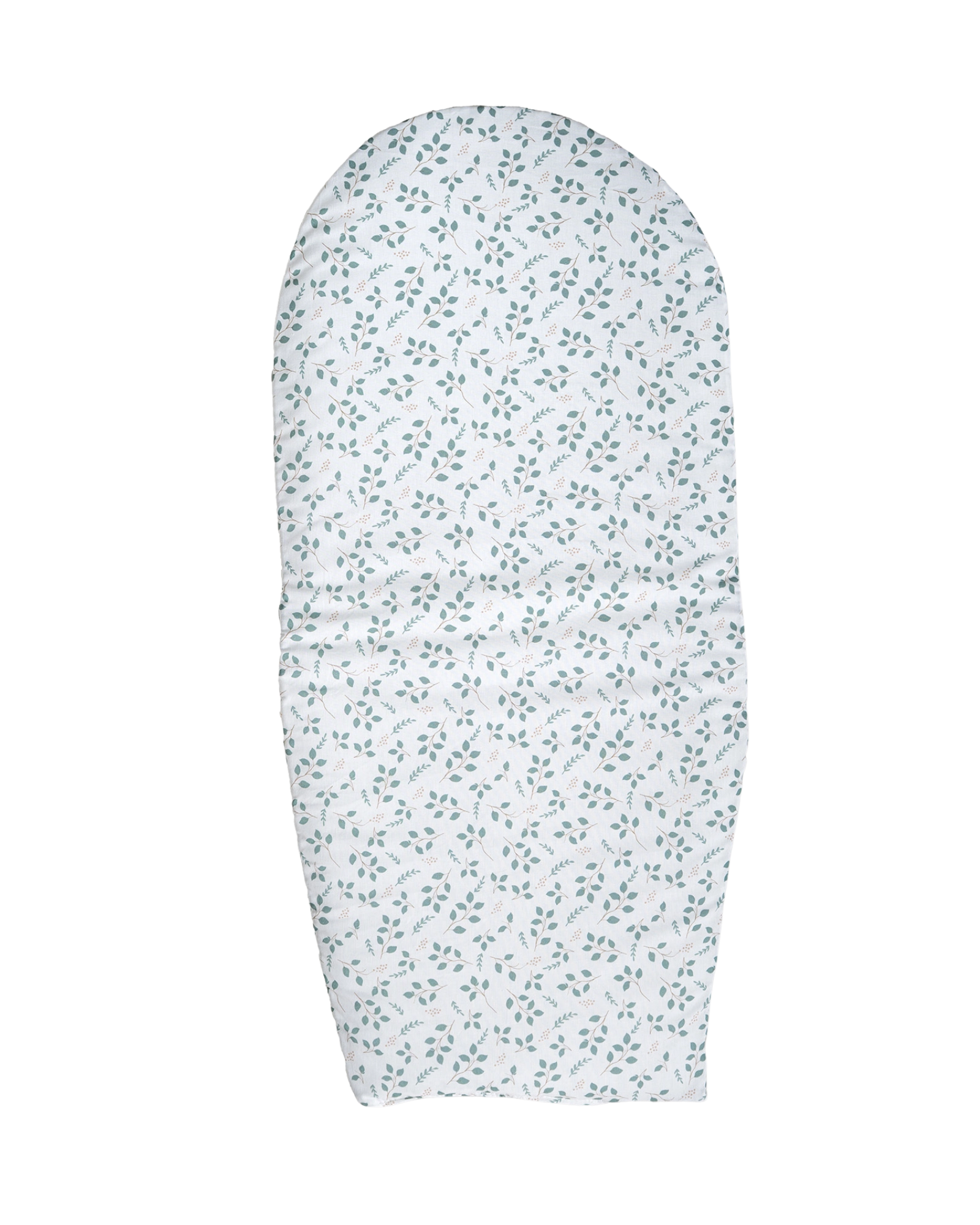 Babynest Zusatz-Polster FLORAL GRÜN
