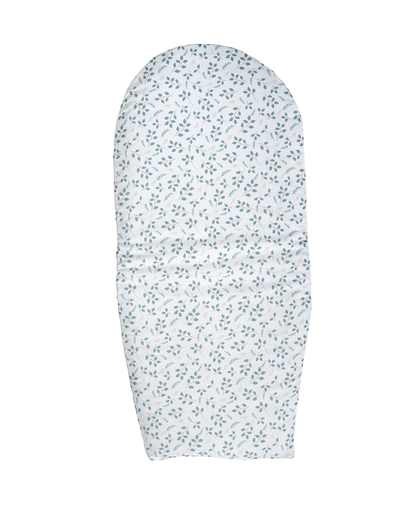 Babynest Zusatz-Polster FLORAL GRÜN-ULLENBOOM Baby