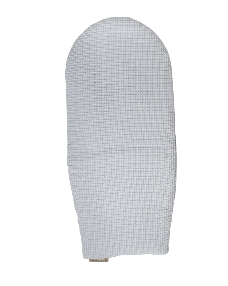 Babynest Zusatz-Polster Waffelpiqué GRAU-ULLENBOOM Baby