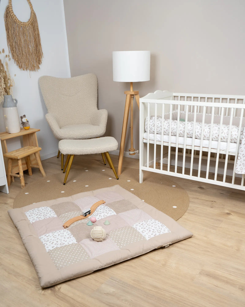 Krabbeldecke LEO-ULLENBOOM Baby-Krabbeldecke im LEO-Design jetzt bestellen ✓ 100x100, 120x120, 140x140cm ✓ ökologisch & schadstoffgeprüft. Jetzt online kaufen von ULLENBOOM!-