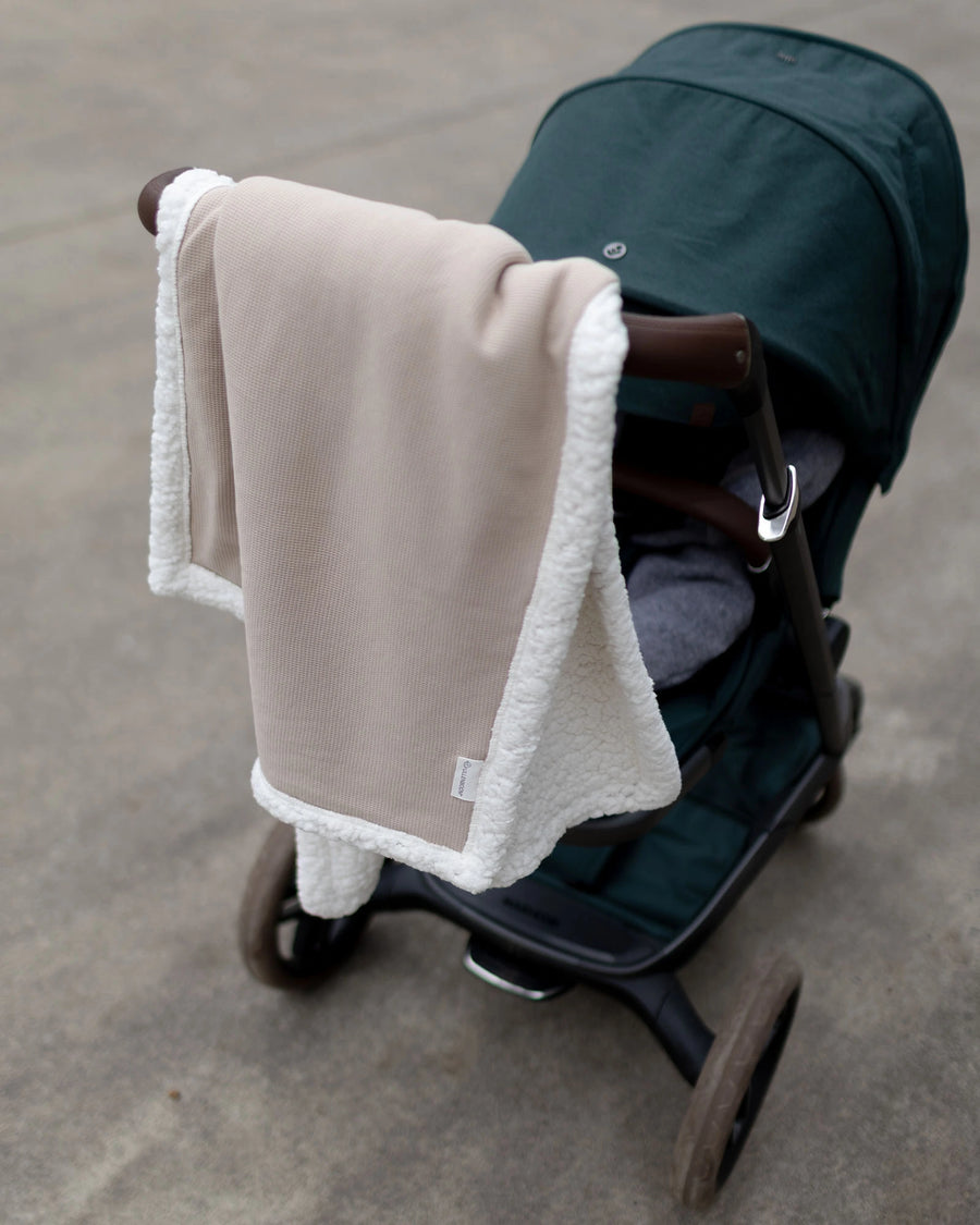 Babydecke Teddy Sand-Babydecken-ULLENBOOM Baby