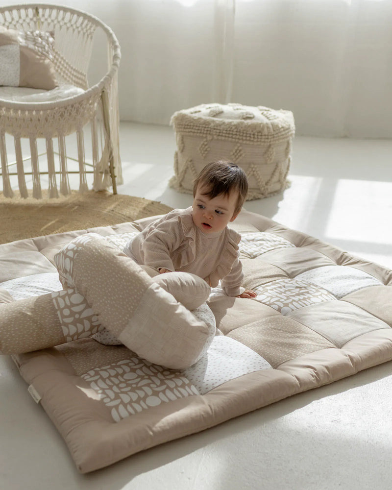 Baby Bettschlange Classic Sand-Bettschlangen-ULLENBOOM Baby