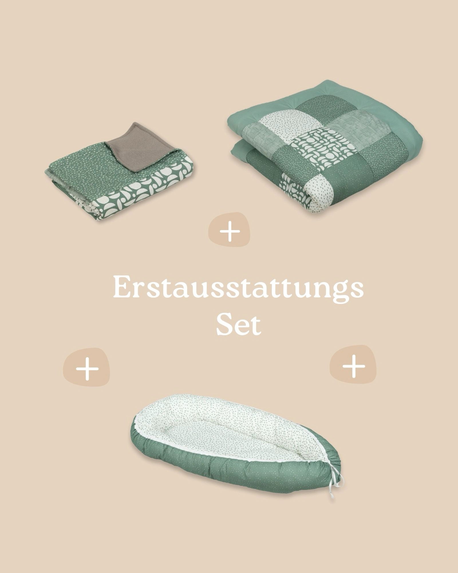 Erstausstattungs Set Classic Grün-ULLENBOOM Baby