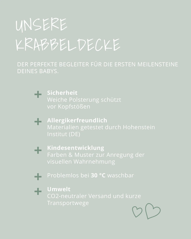 Krabbeldecke Classic Flieder-Krabbeldecken-ULLENBOOM Baby