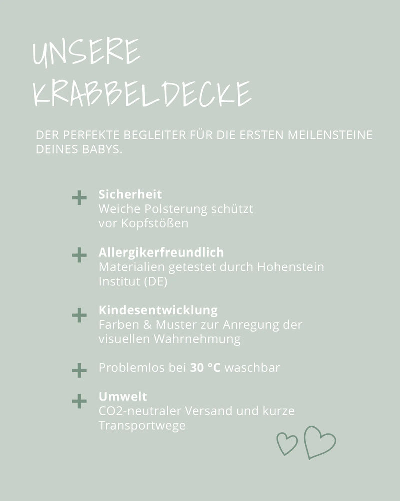 Krabbeldecke Classic Sand-Krabbeldecken-ULLENBOOM Baby