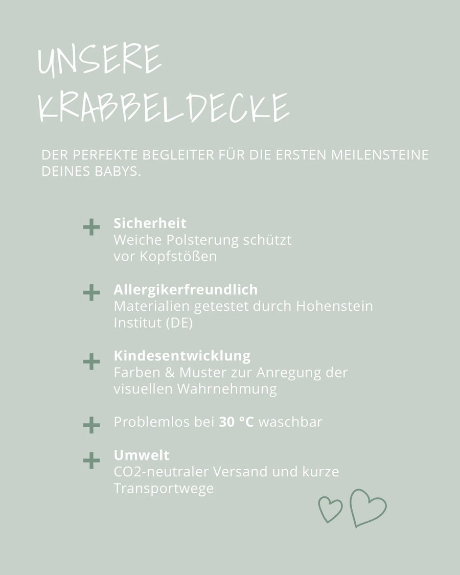 Krabbeldecke Classic Sand-Krabbeldecken-ULLENBOOM Baby