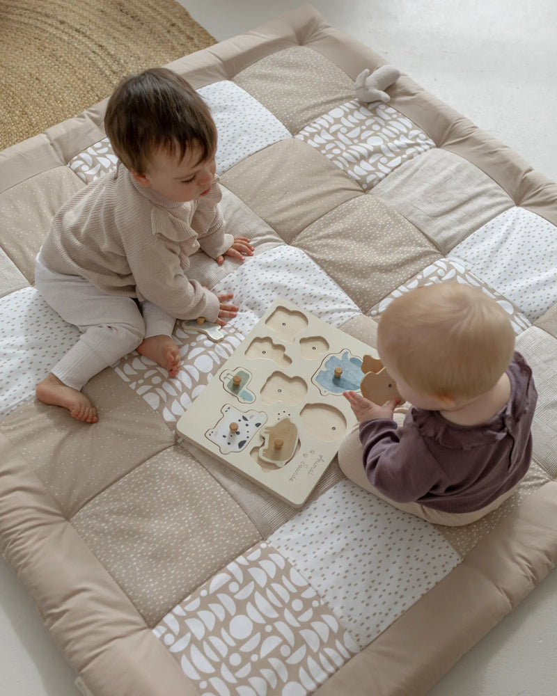 Krabbeldecke Classic Sand-Krabbeldecken-ULLENBOOM Baby