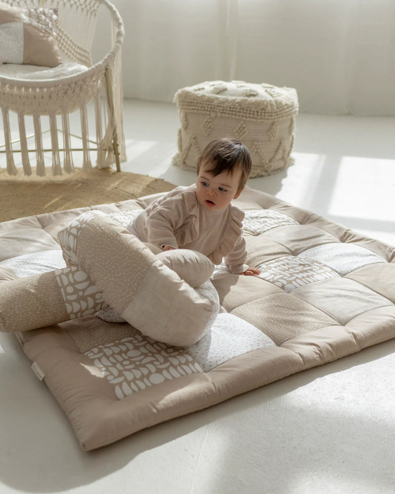 Krabbeldecke Classic Sand-Krabbeldecken-ULLENBOOM Baby