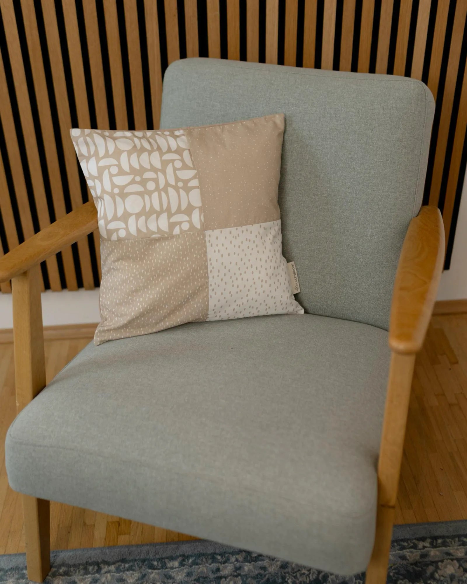 Kissenbezug Classic Sand-Kissenbezüge-ULLENBOOM Baby