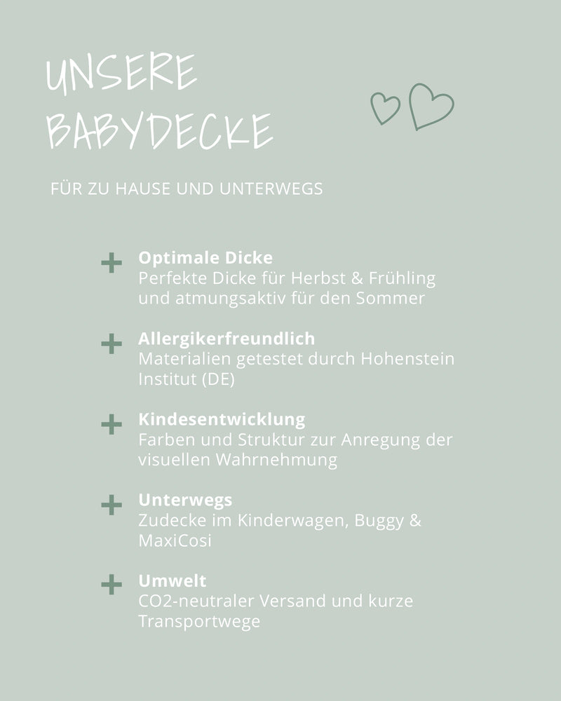 Babydecke Little Life by Lena di Vincenzio-Babydecken-ULLENBOOM Baby