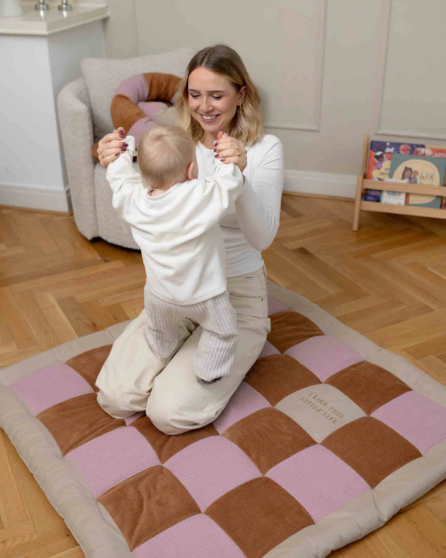 Krabbeldecke Little Life by Lena di Vincenzio-Krabbeldecken-ULLENBOOM Baby