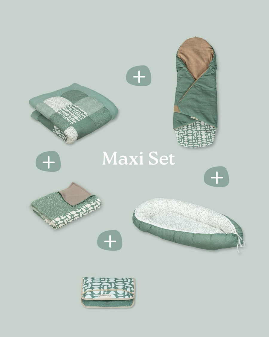 Maxi Set Classic Grün-ULLENBOOM Baby