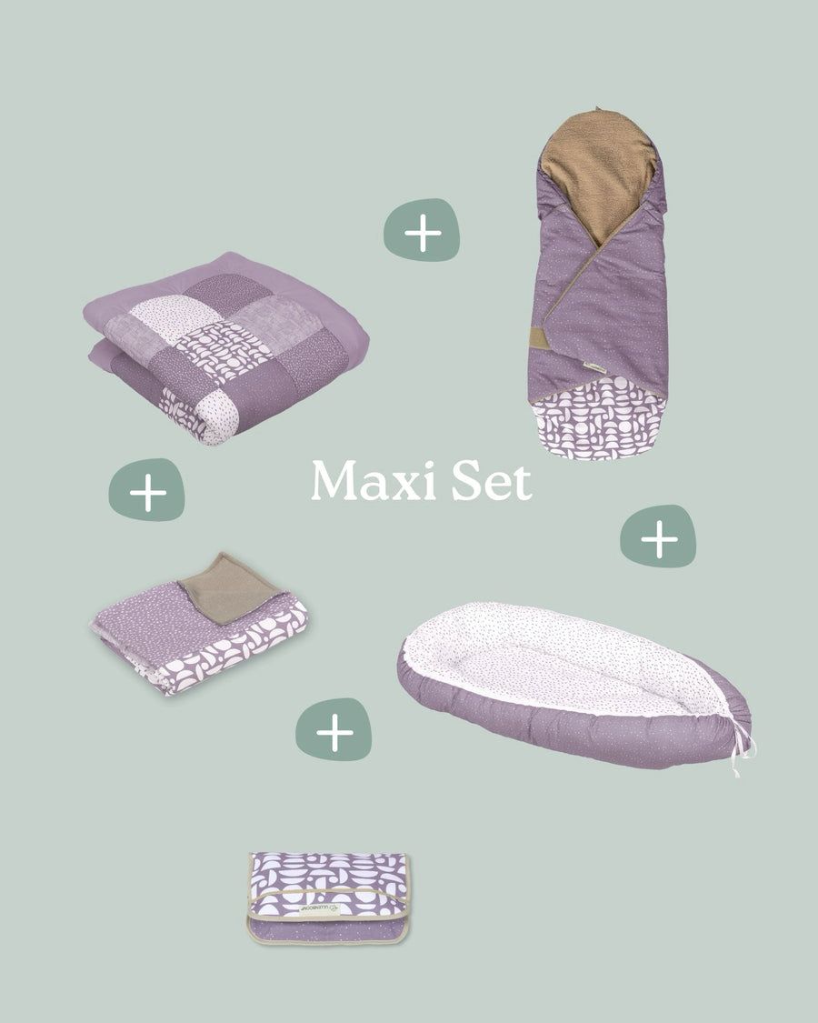 Maxi Set Classic Flieder-ULLENBOOM Baby
