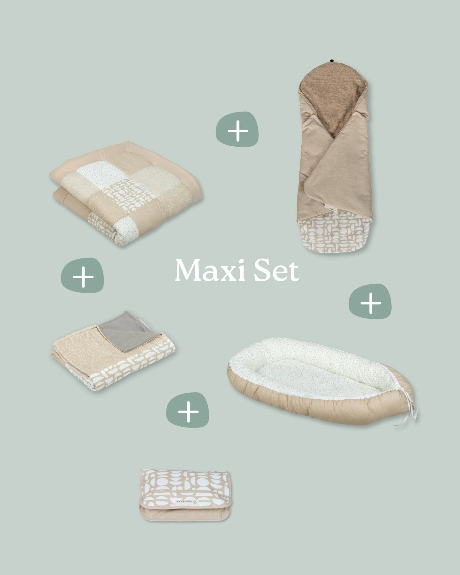 Maxi Set Classic Sand-ULLENBOOM Baby
