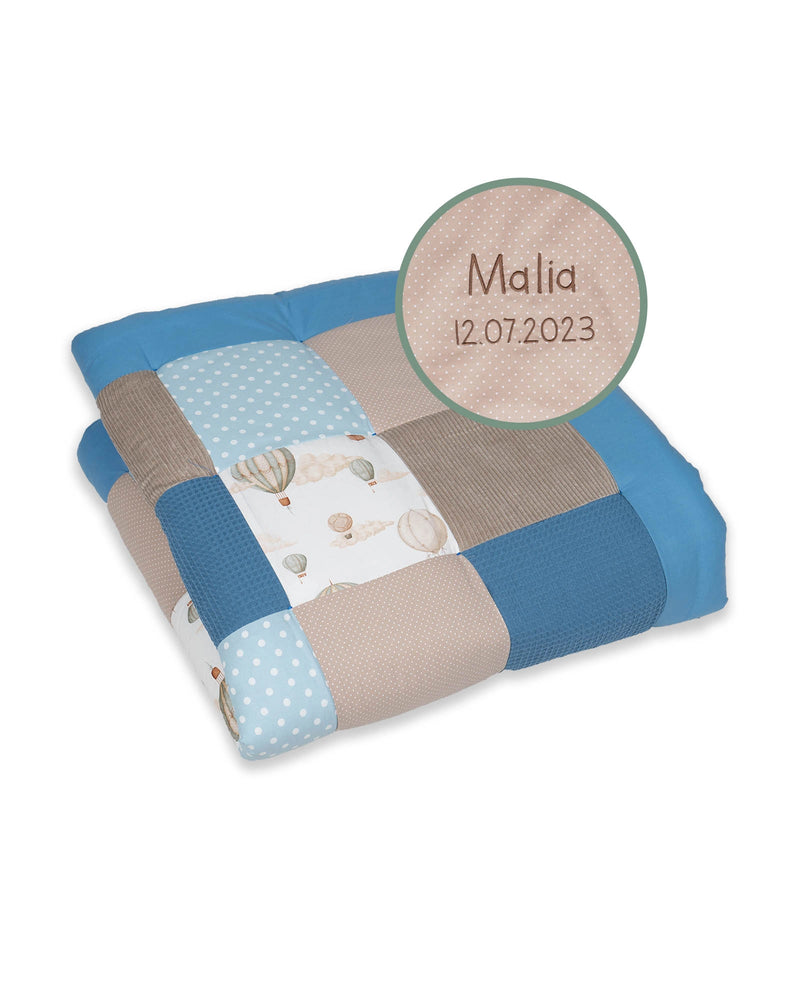 Personalisierbare Krabbeldecke BALLONTRAUM-ULLENBOOM Baby