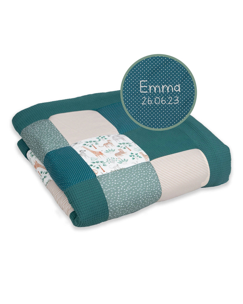 Personalisierbare Krabbeldecke MADAGASKAR-ULLENBOOM Baby