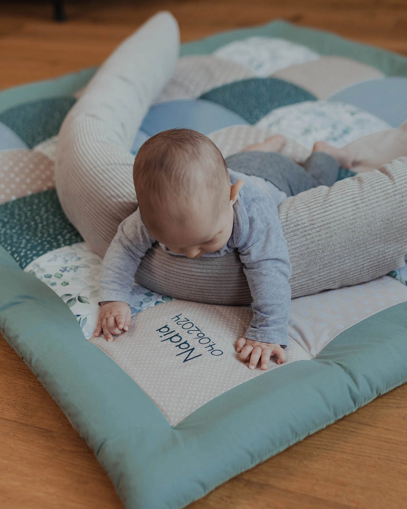 Personalisierbare Krabbeldecke EUKALYPTUS-ULLENBOOM Baby