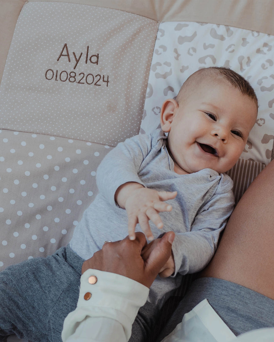 Personalisierbare Krabbeldecke LEO-ULLENBOOM Baby