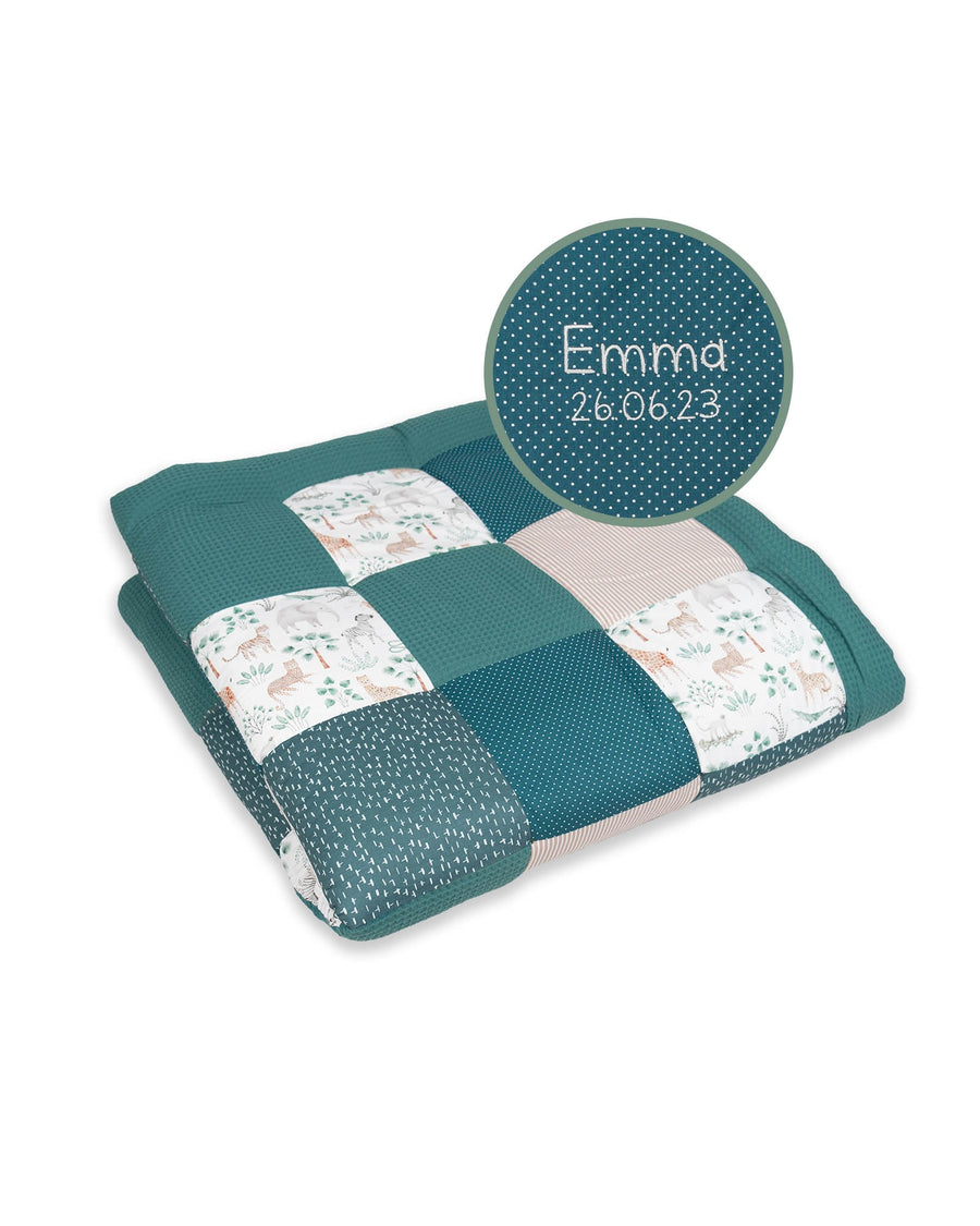 Personalisierbare Krabbeldecke MADAGASKAR-ULLENBOOM Baby