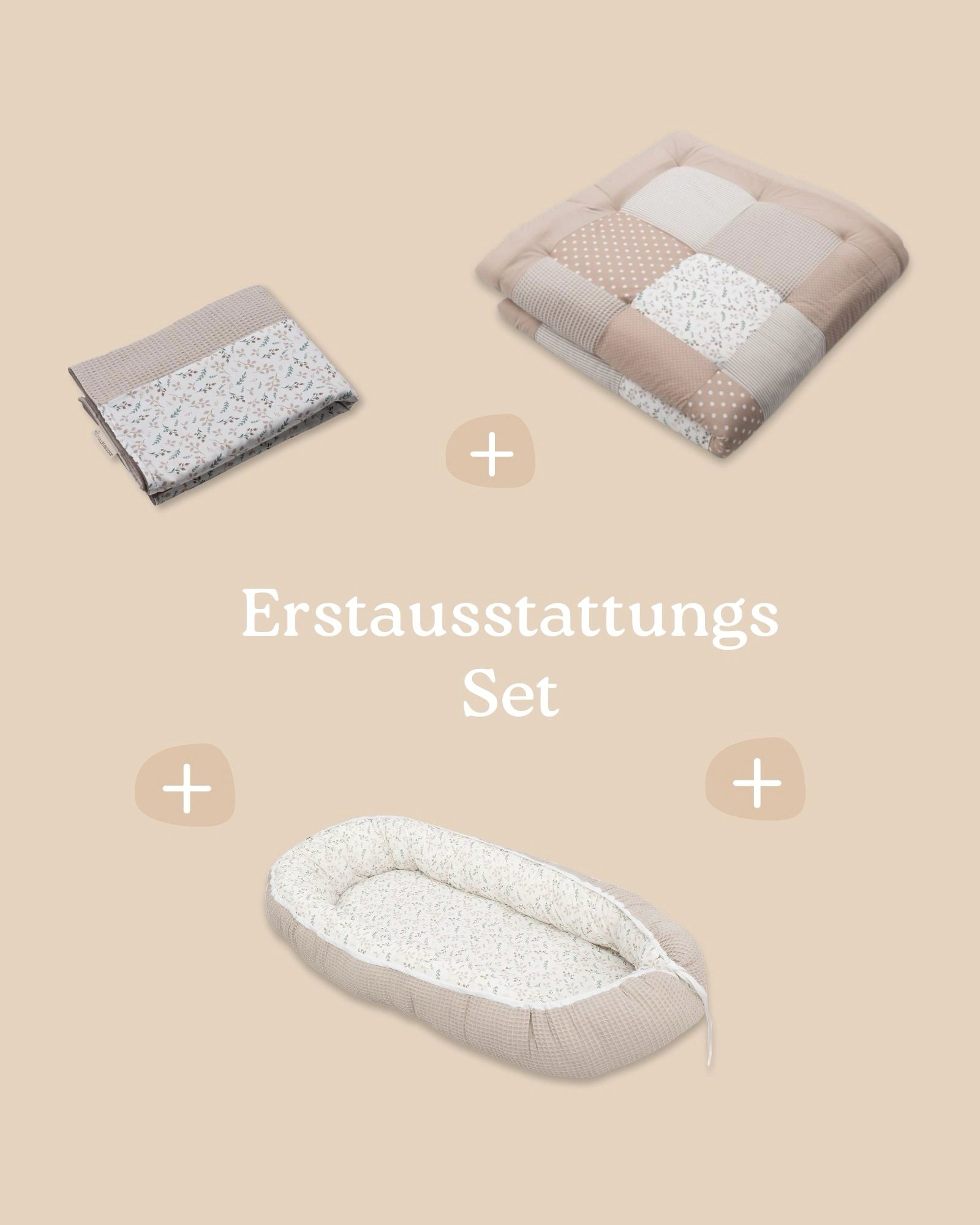 Erstausstattungs Set Floral Sand & Sandblume-ULLENBOOM Baby