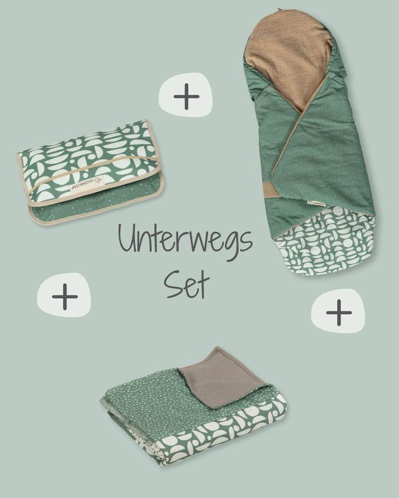 Unterwegs Set Classic Grün-ULLENBOOM Baby