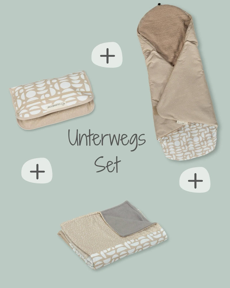 Unterwegs Set Classic Sand-ULLENBOOM Baby