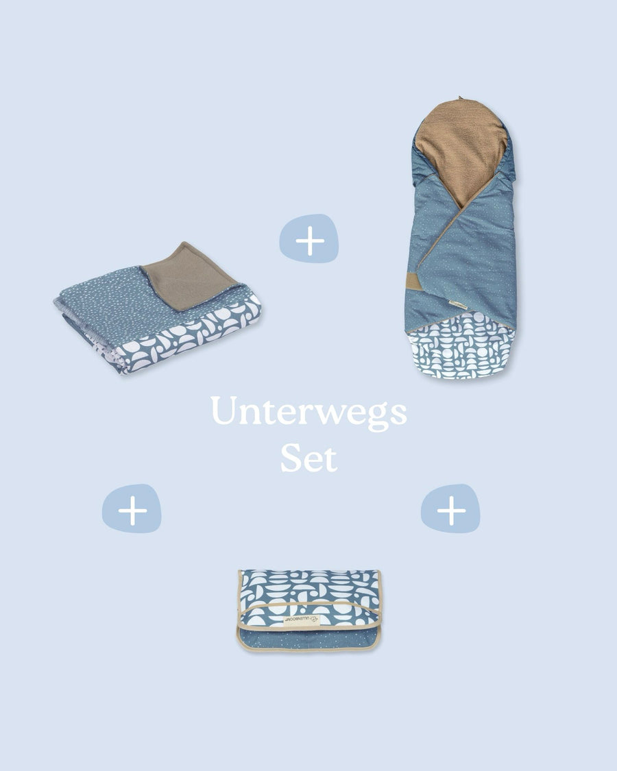 Unterwegs Set Classic Blau-ULLENBOOM Baby