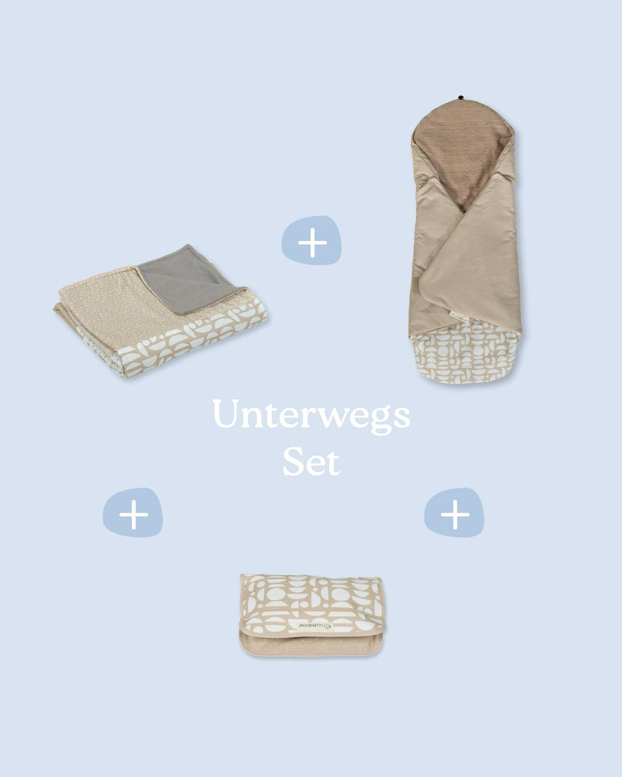 Unterwegs Set Classic Sand-ULLENBOOM Baby