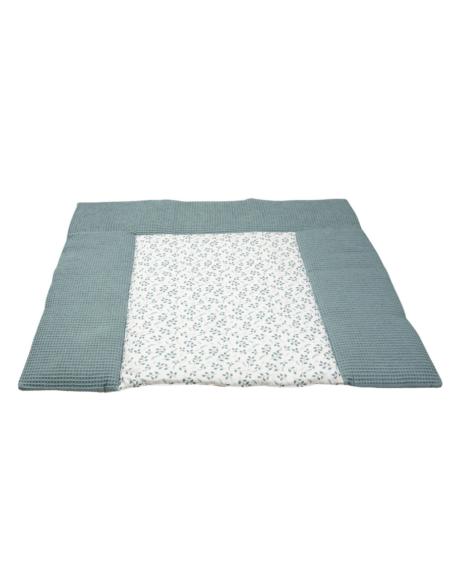 Wickelauflage Floral Grün-Gepolstere Wickelauflagen-ULLENBOOM Baby
