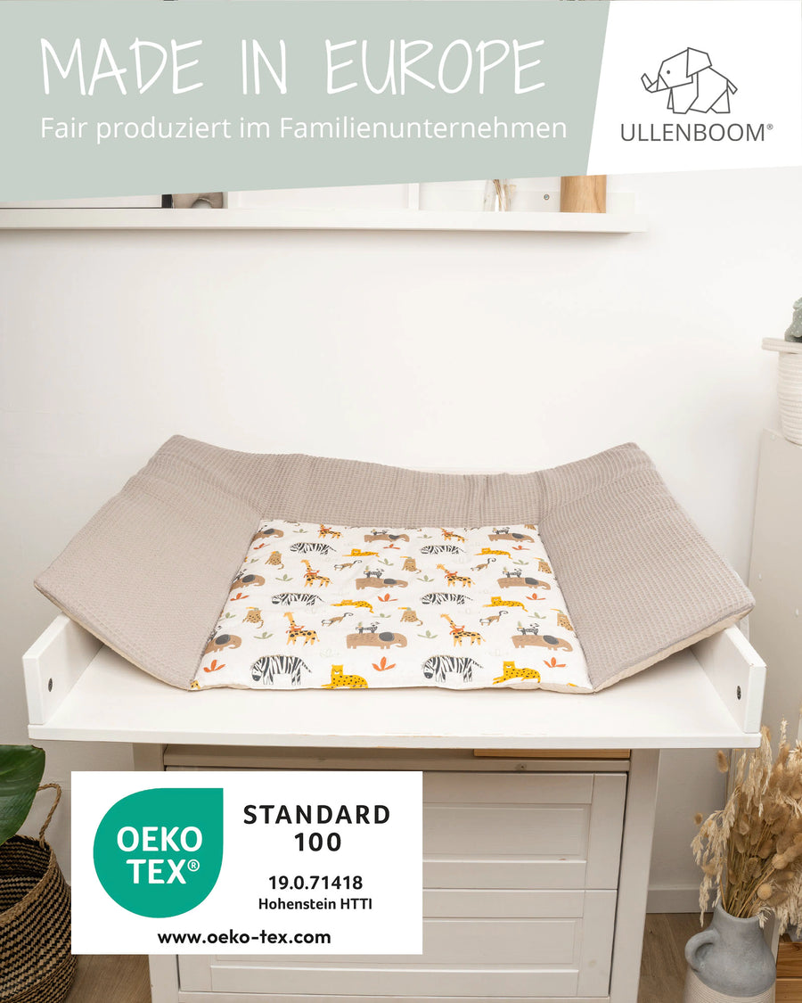 Wickelauflage Sand Savanne-Gepolstere Wickelauflagen-ULLENBOOM Baby