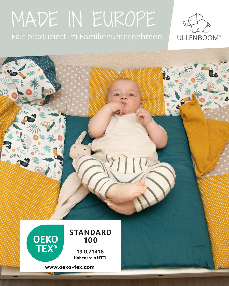 Wickelauflage Dschungel-Gepolstere Wickelauflagen-ULLENBOOM Baby