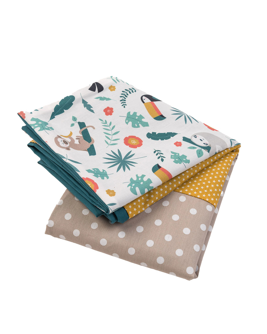 Wickelauflagen-Bezug Dschungel-Wickelauflagen-Bezüge-ULLENBOOM Baby