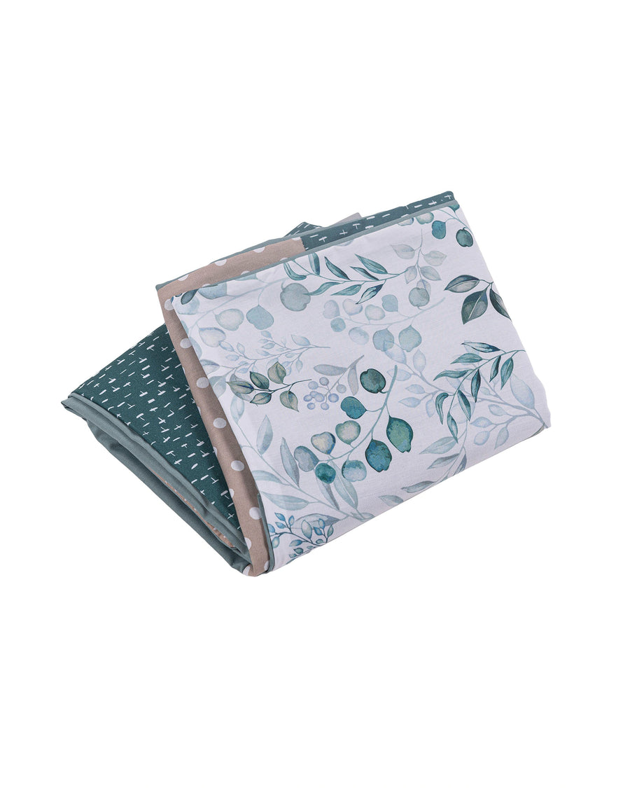 Wickelauflagen-Bezug Eukalyptus-Wickelauflagen-Bezüge-ULLENBOOM Baby