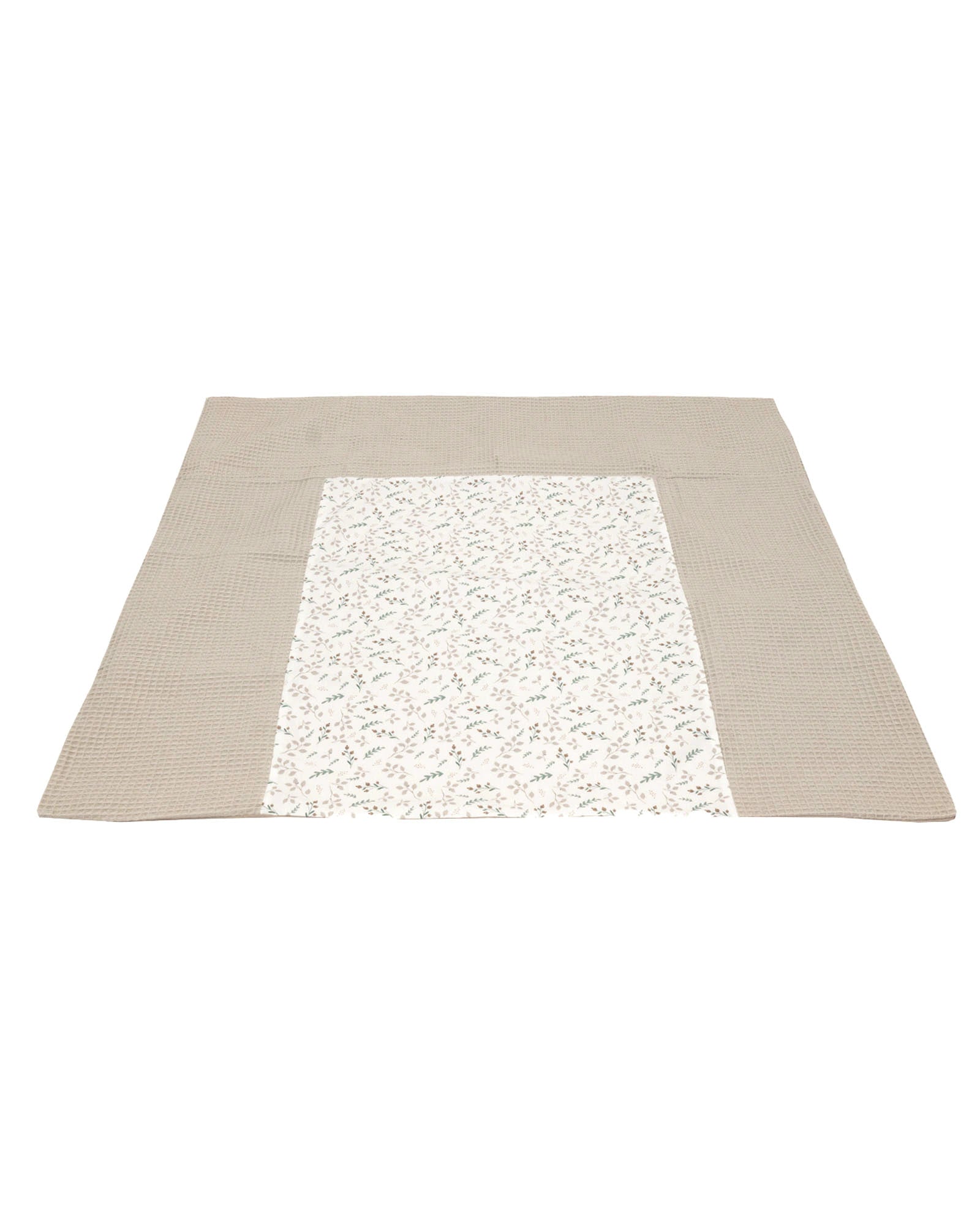 Wickelauflagen-Bezug Floral Sand-Wickelauflagen-Bezüge-ULLENBOOM Baby