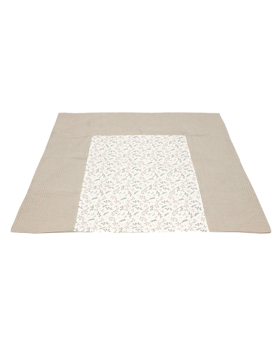 Wickelauflagen-Bezug Floral Sand-Wickelauflagen-Bezüge-ULLENBOOM Baby