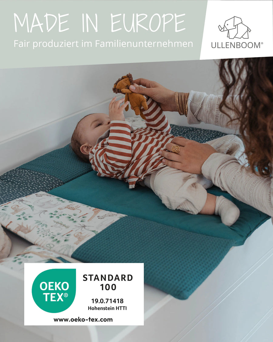 Wickelauflagen-Bezug Madagaskar-Wickelauflagen-Bezüge-ULLENBOOM Baby