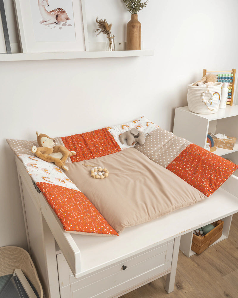 Wickelauflage Regenbogen