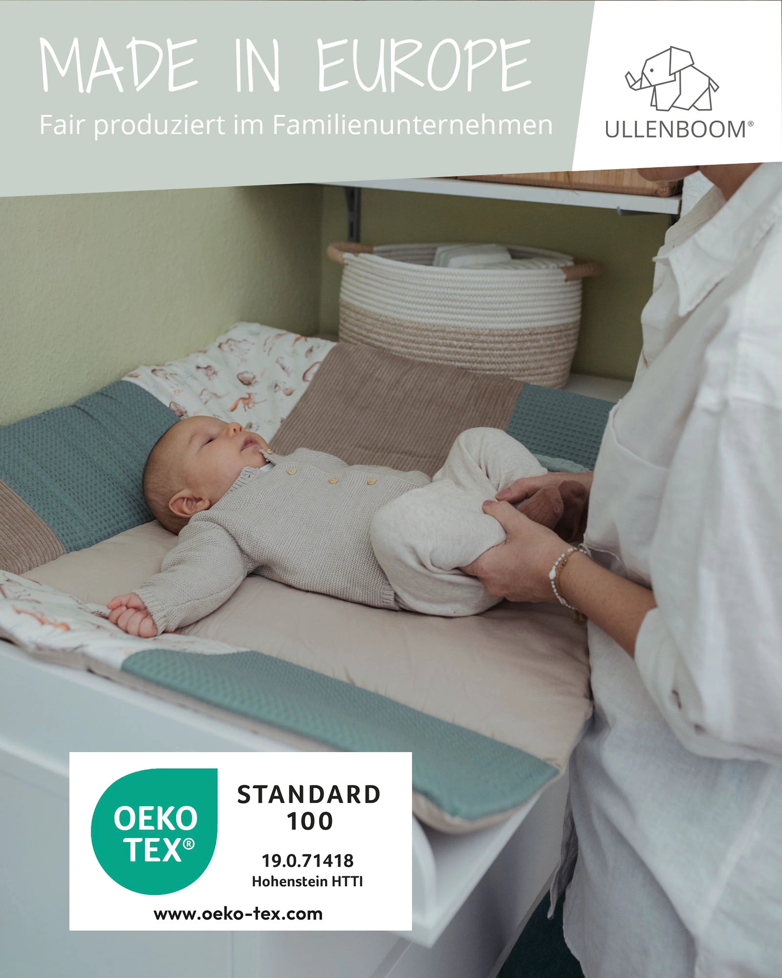 Wickelauflage Waldfreunde-Gepolstere Wickelauflagen-ULLENBOOM Baby