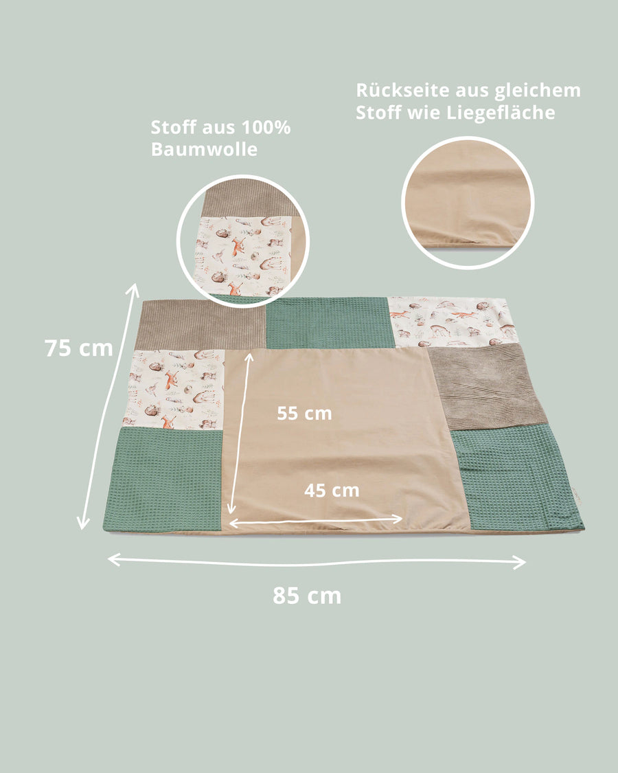 Wickelauflagen-Bezug Waldfreunde-Wickelauflagen-Bezüge-ULLENBOOM Baby