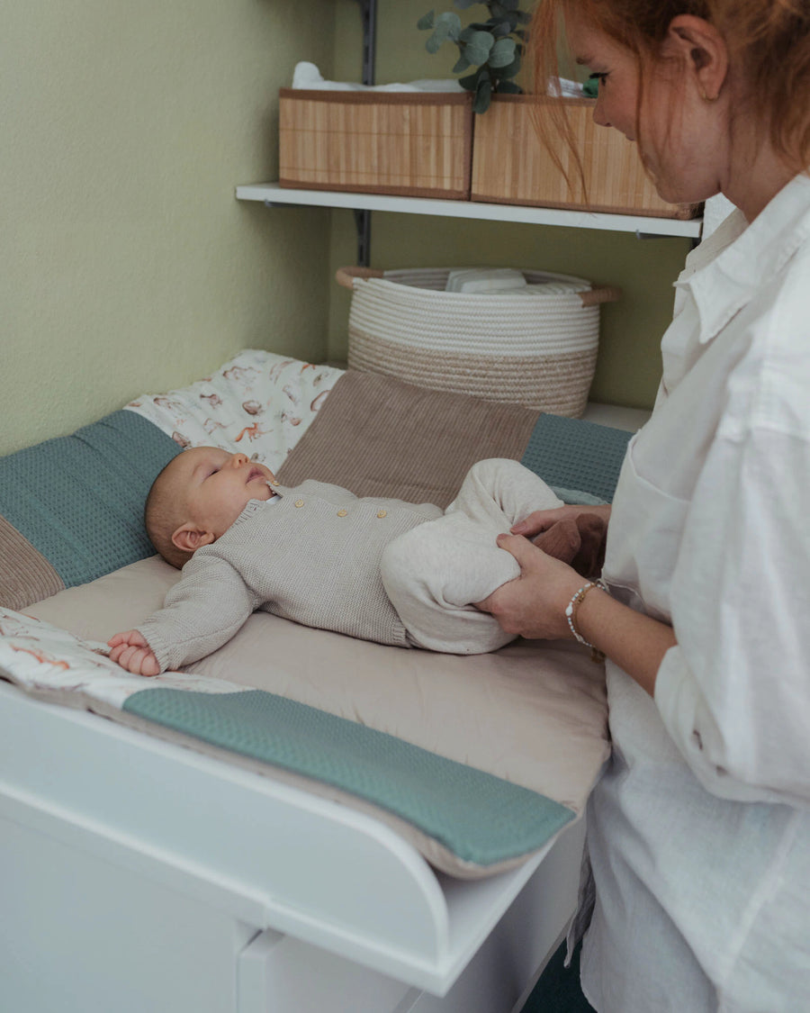 Wickelauflage Waldfreunde-Gepolstere Wickelauflagen-ULLENBOOM Baby